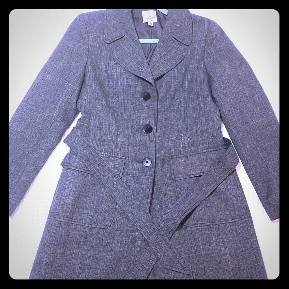 Anne Klein long suit jacket/blazer
